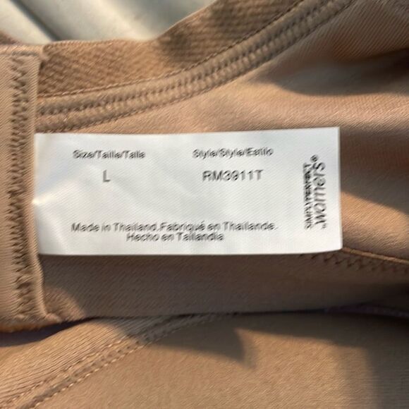 Warner's Simply Perfect Underarm Smoothing Seamless Stretch Wireless Lightly Lin - Picture 7 of 8